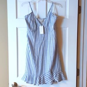 NWT Sim & Sam striped dress M